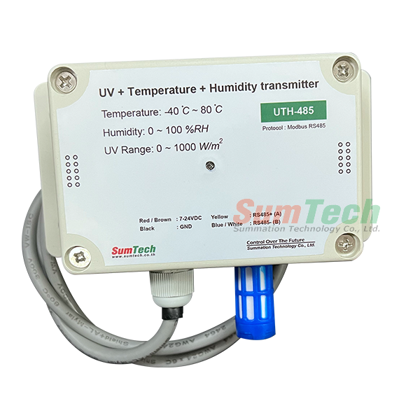 UV + Temperature + Humidity transmitter RS485 output