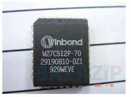 W27C512 PLCC32 (EPROM 512Kbit(64KB))