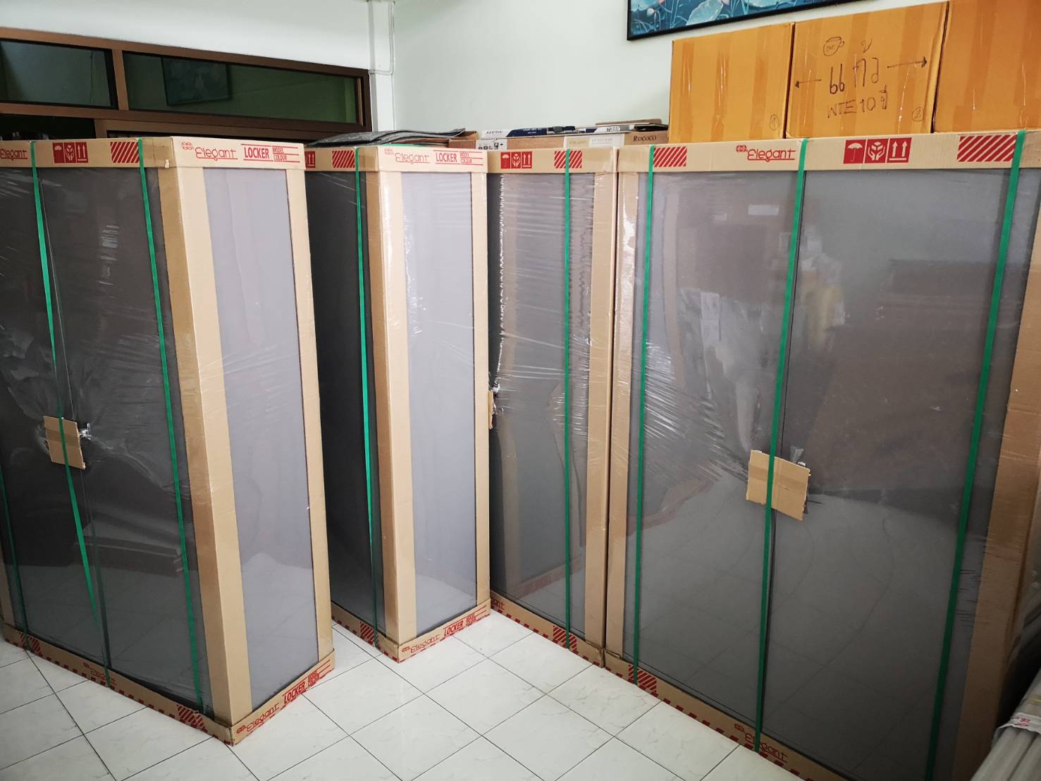 ตู้เอกสารสูง 2 บานเปิดทึบ ขนาด 4 ฟุต elegant รุ่น SC4F