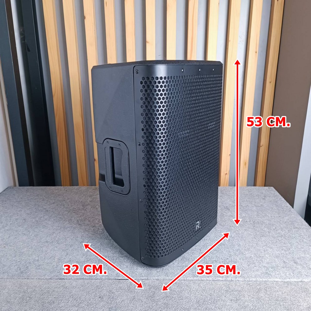 River Acoustics K-10 ลำโพง 10" ลำโพงมีเเอมป์ในตัว ตู้ลำโพงมีแอมป์ขยาย ACTIVE SPEAKER K 10 K10 เอไอ-ไพศาล