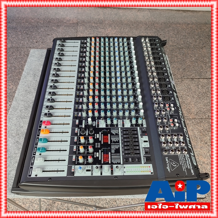 BEHRINGER PMP-6000 POWER MIXER เพาเวอร์มิกเซอร์ 1600 วัตต์ 20 Channel PMP 6000 PMP6000 +++ เอไอ-ไพศาล