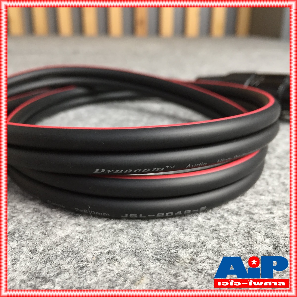 1เมตร DYNACOM สายJ.CANNON-P.RCAข้างละ2หัว 1M J2049-6 สายดำ สายสัญญาณเสียง XLR เมีย- RCA คู่ยาว 1เมตร XLR เมีย + RCA ยาว1เมตร XLRจะมีสีเงินและสีดำขึ้นกับล็อตการผลิต