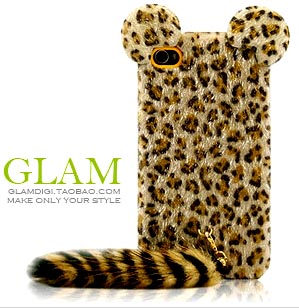 Mobile Case เคส มือถือ iPhone 4 ,4s ลายเสือ