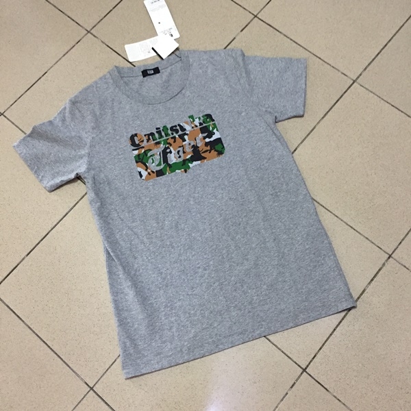 เสื้อยืด Onitsuka Tiger สีเทาลาย Camo