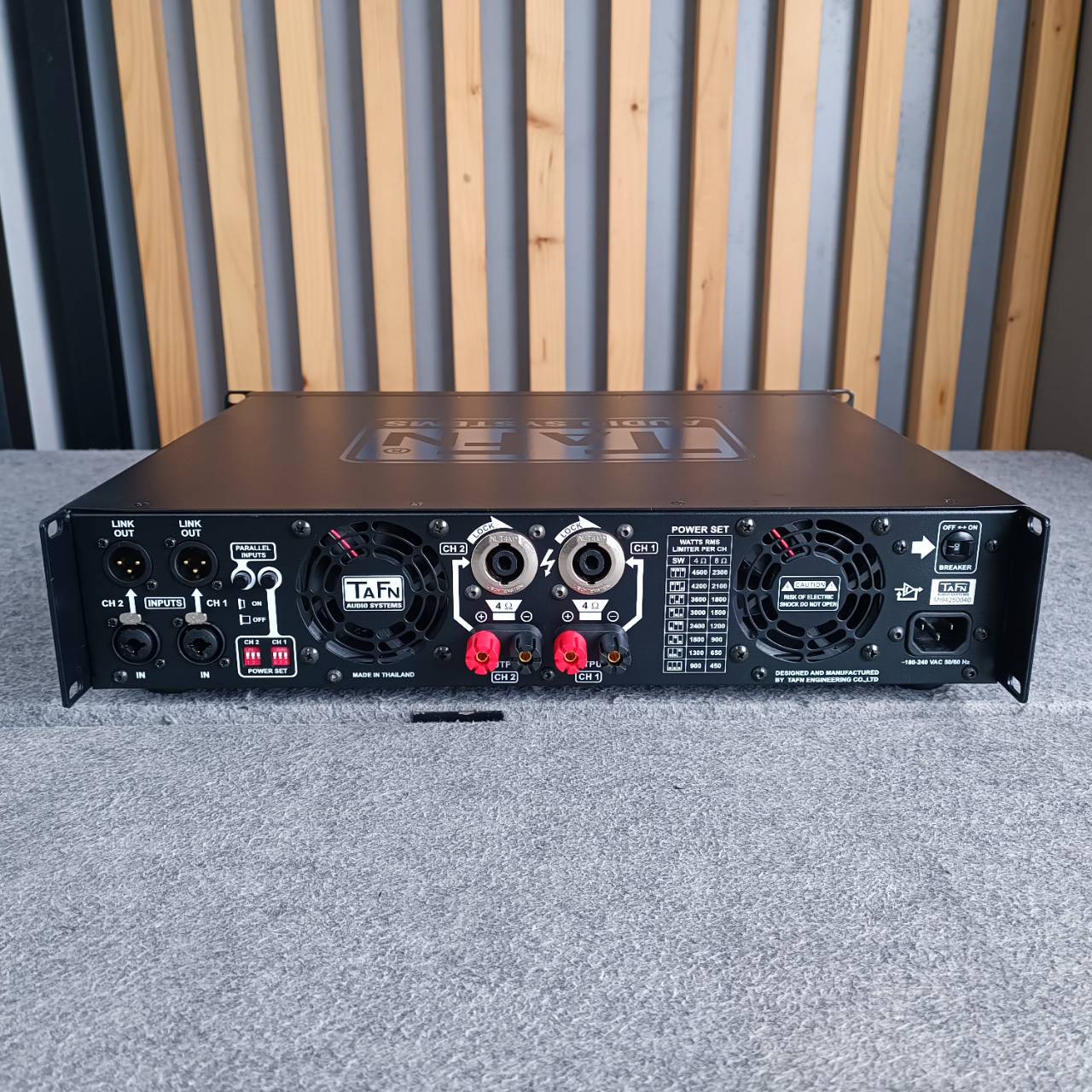 TAFN MEGA-9004 PRO I POWERAMP เพาเวอร์แอมป์ คลาส D 2 แชนแนล MEGA 9004 PRO I เครื่องขยายเสียง แอมป์ MEGA9004PRO I เอไอ-ไพศาล