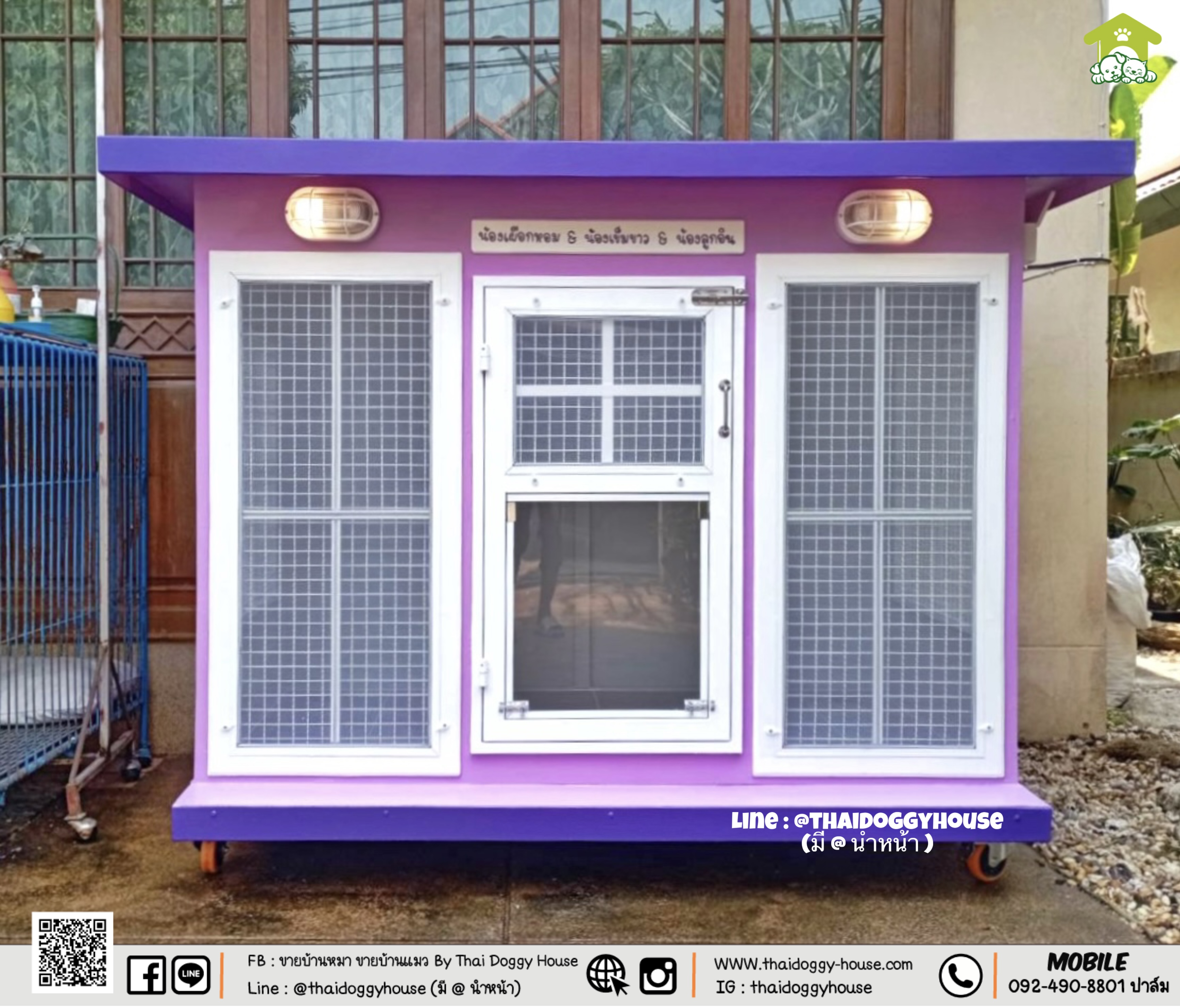 🏡 บ้านหมา บ้านแมว " 𝐁𝐎𝐗 𝐒𝐓𝐘𝐋𝐄 𝐁𝐘 𝐓𝐇𝐀𝐈 𝐃𝐎𝐆𝐆𝐘 𝐇𝐎𝐔𝐒𝐄