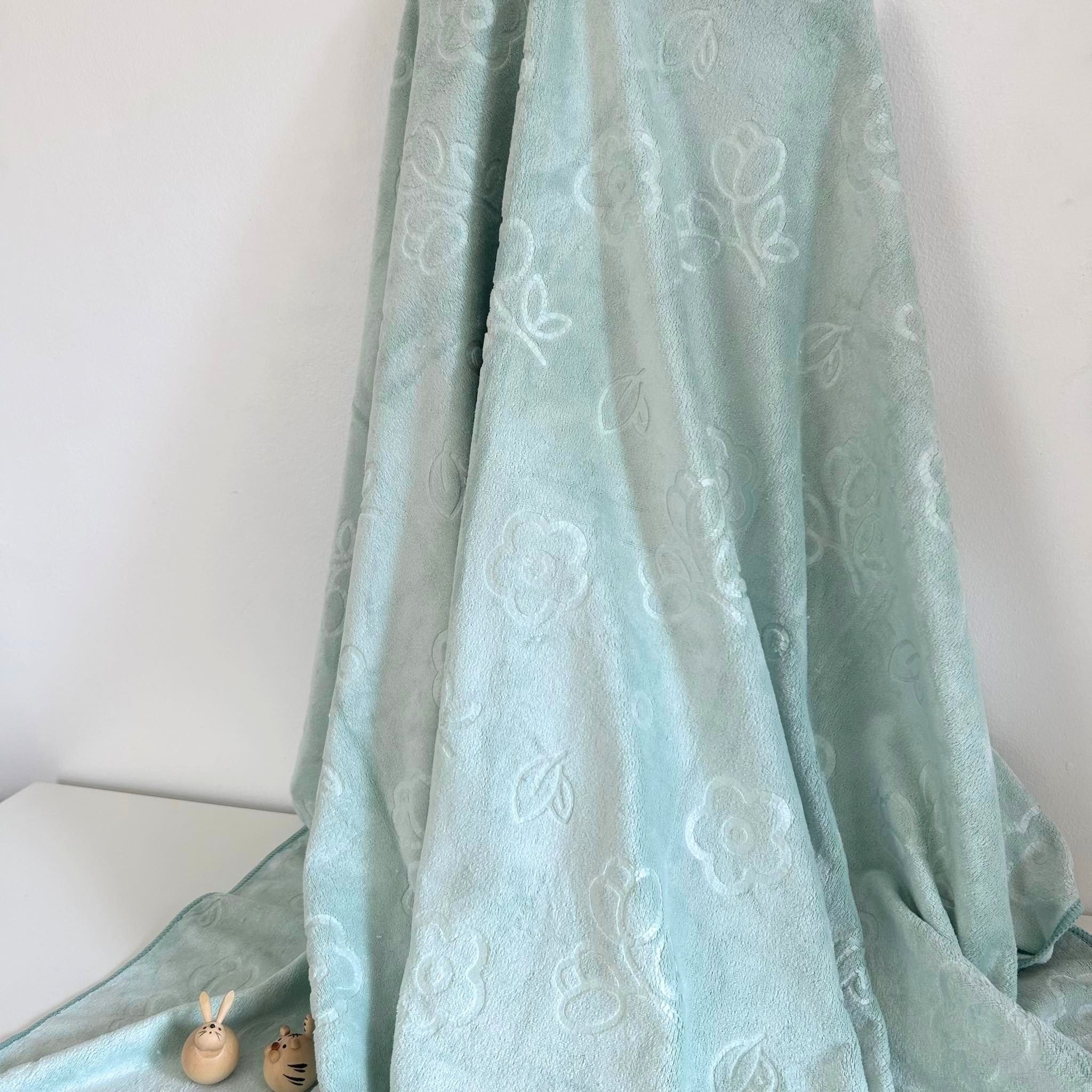 🍀HAVEN Towel Microfiber🍀ผ้าเช็ดตัว ผ้าขนหนู ไมโครไฟเบอร์ ขนาด 28*56 นิ้ว HAVEN แท้💯MC Emblossy Green