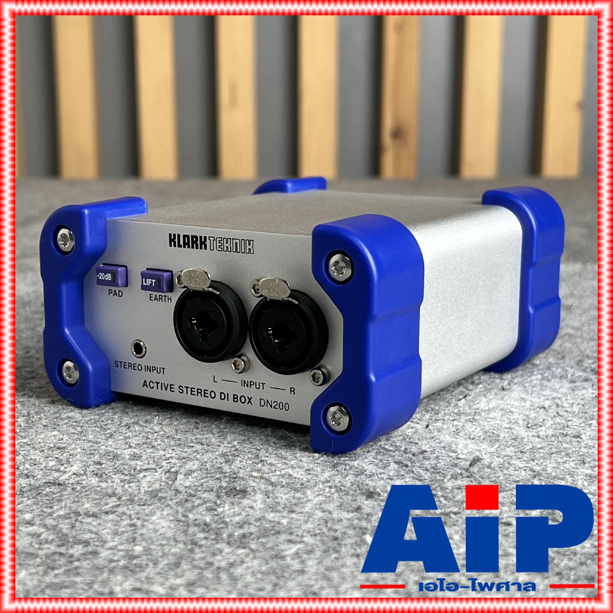 KLARK TEKNIK DN-200 2ch actiive DI Active Stereo Direct Box แอคทีฟ ไดเร็ก บอกซ์ DN 200 DN200 +++
