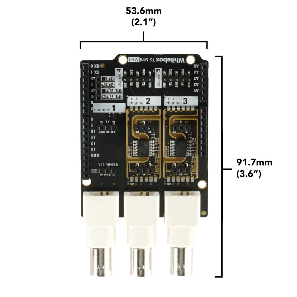 Whitebox T2 (Shield for Arduino UNO, Mega)