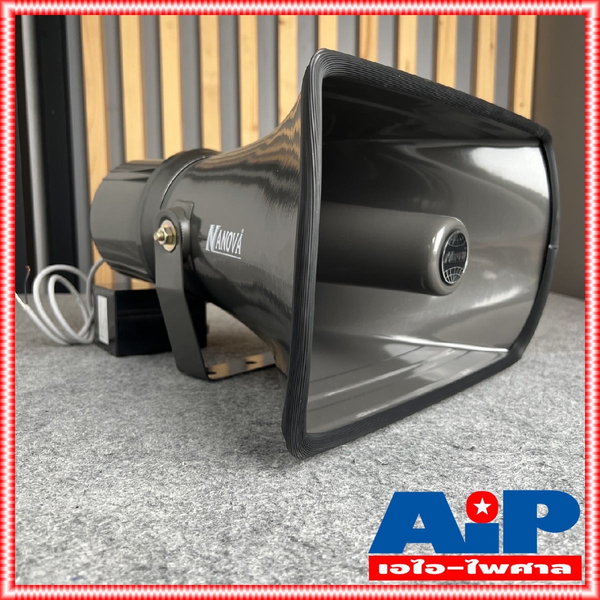 1ใบ NANOVA SV-357Lปากฮอร์นพร้อมยูนิต มีลาย ปากฮอร์น SV357L SV 357 L ฤฮ357 ปากฮอร์น15" x 8" ฮอร์นพร้อมยูนิต NA NOVA นาโนว่า เอไอ-ไพศาล