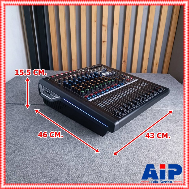 NTS TOP2-1050 POWERMIXER เอฟเฟคแท้ เพาเวอร์มิกเซอร์ มิกซ์NTS เครื่องเสียง เครื่องผสมสัญญาณเสียง เครื่องปรับแต่งเสียง MIX TOP2 1050 TOP21050เอไอ-ไพศาล