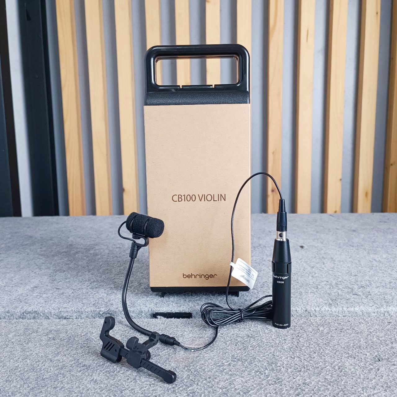 BEHRINGER CB-100 VIOLIN ไมค์จ่อเครื่องดนตรี CB100 ไมค์ห้องอัด CB 100 ไมค์ห้องบันทึกเสียง เอไอ-ไพศาล