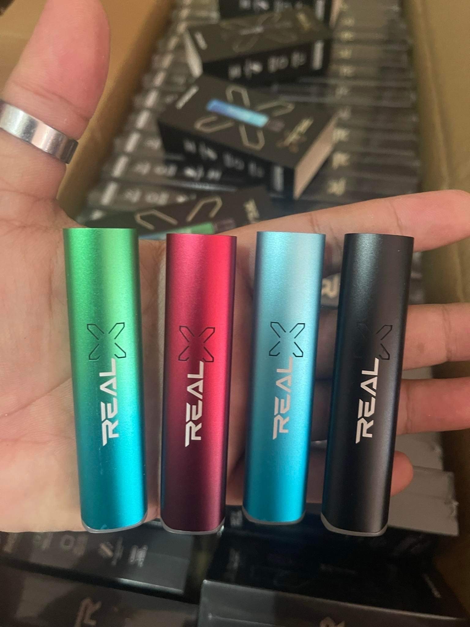 📌โปรโมชั่น Real X Pod Infinity Device Boxset 400mAh เครื่องพร้อมหัวน้ำยา 15