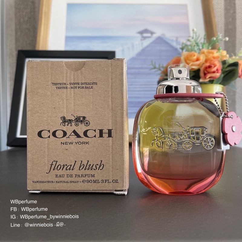 น้ำหอมแท้100% Coach Floral Blush EDP 90 ml. TESTER