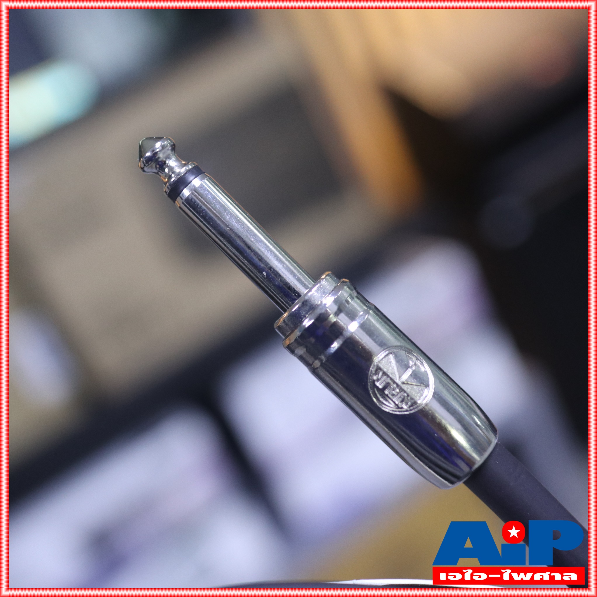 สายกีต้าร์ 6เมตร KIRLIN IPCC-202PN BK สายไมค์ หัวท้าย สายสัญญาณ สำเร็จรูป IPCC202PN IPCC 202 PN เอไอ-ไพศาล