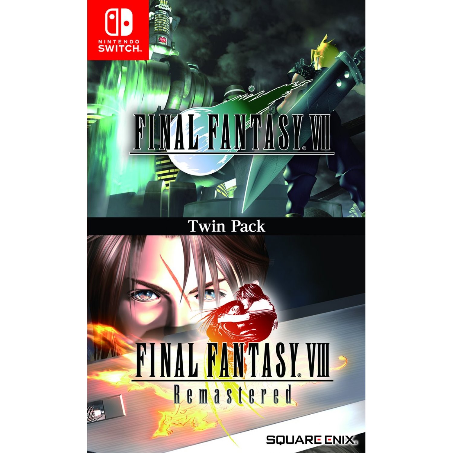 Nintendo Switch: FINAL FANTASY VII & FINAL FANTASY VIII REMASTERED TWIN PACK (Asia)