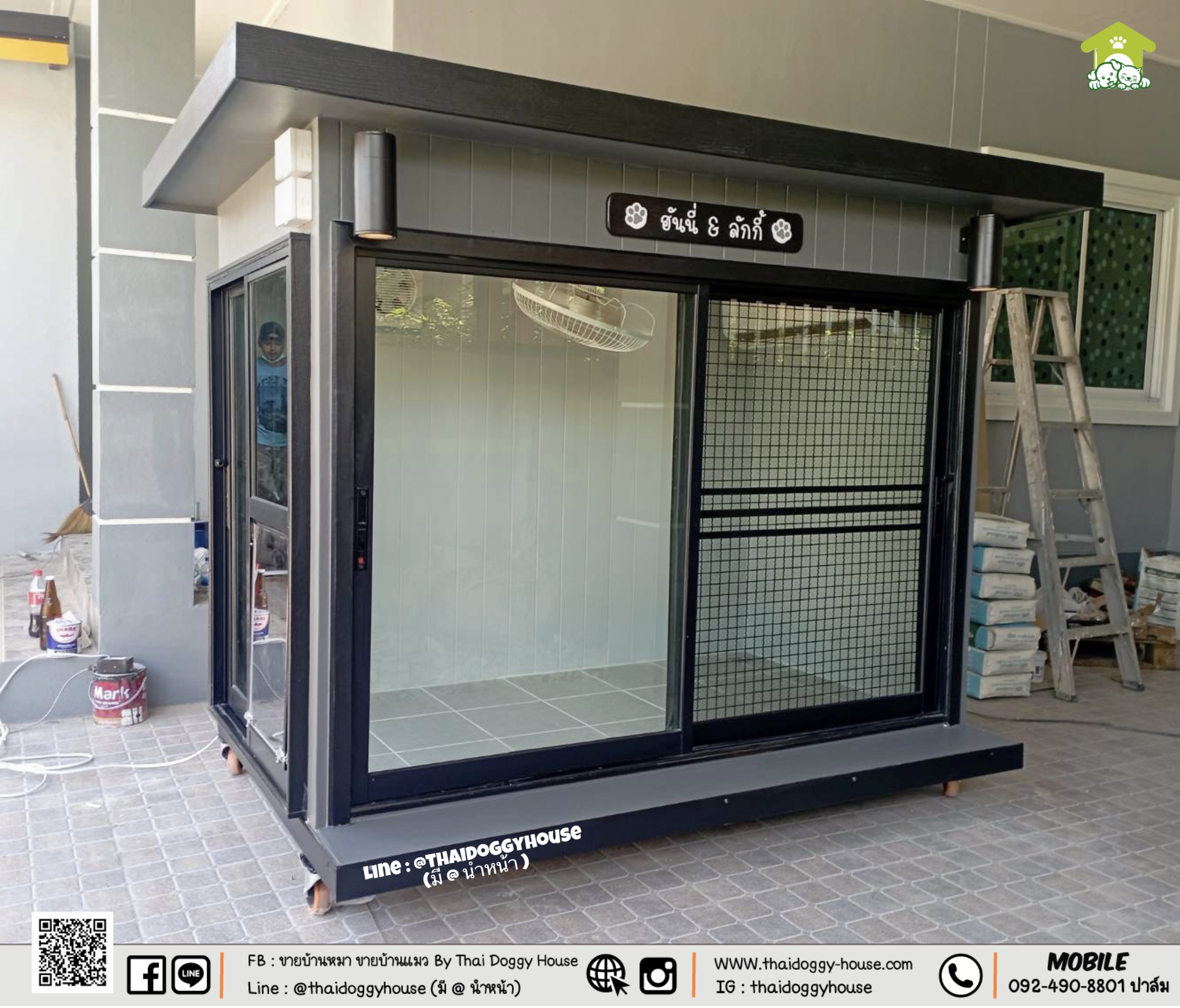 บ้านหมา บ้านแมว บ้านสัตว์เลี้ยง " 𝐁𝐎𝐗 𝐒𝐓𝐘𝐋𝐄 𝐁𝐘 𝐓𝐇𝐀𝐈 𝐃𝐎𝐆𝐆𝐘 𝐇𝐎𝐔𝐒E