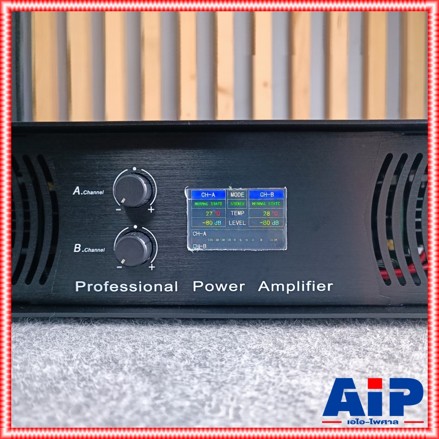 PROEUROTECH XQ-800 POWERAMP รุ่นใหม่ กำลังขับ 800 วัตต์ เพาเวอร์แอมป์ โปรยูโรเทค ระบบหม้อแปลง มีจอ XQ 800 XQ800 เอไอ-ไพศาล
