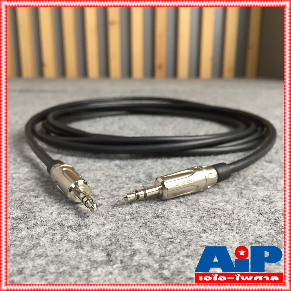 3เมตร AMPHENOL สาย TR-STหัวท้าย 3M CA52-52-C-3 สัญญาณเสียง สายสัญญาณ เอไอ-ไพศาล