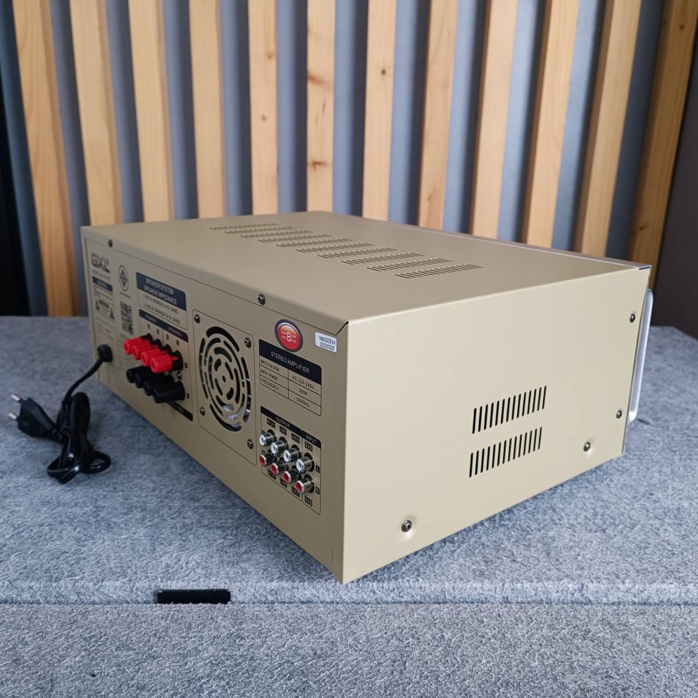 GXL KB-1011BC แอมป์+บูลทูส สีเงิน แอมป์ขยายเสียง แอมป์คาราโอเกะ KB 1011BC KB1011BC เอไอ-ไพศาล