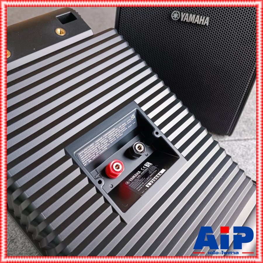 สีดำ YAMAHA NS-AW592B ตู้ลำโพง 6นิ้ว 2ทาง NS AW 592 B AW592 ลำโพง แขวนผนัง เอไอ-ไพศาล +++