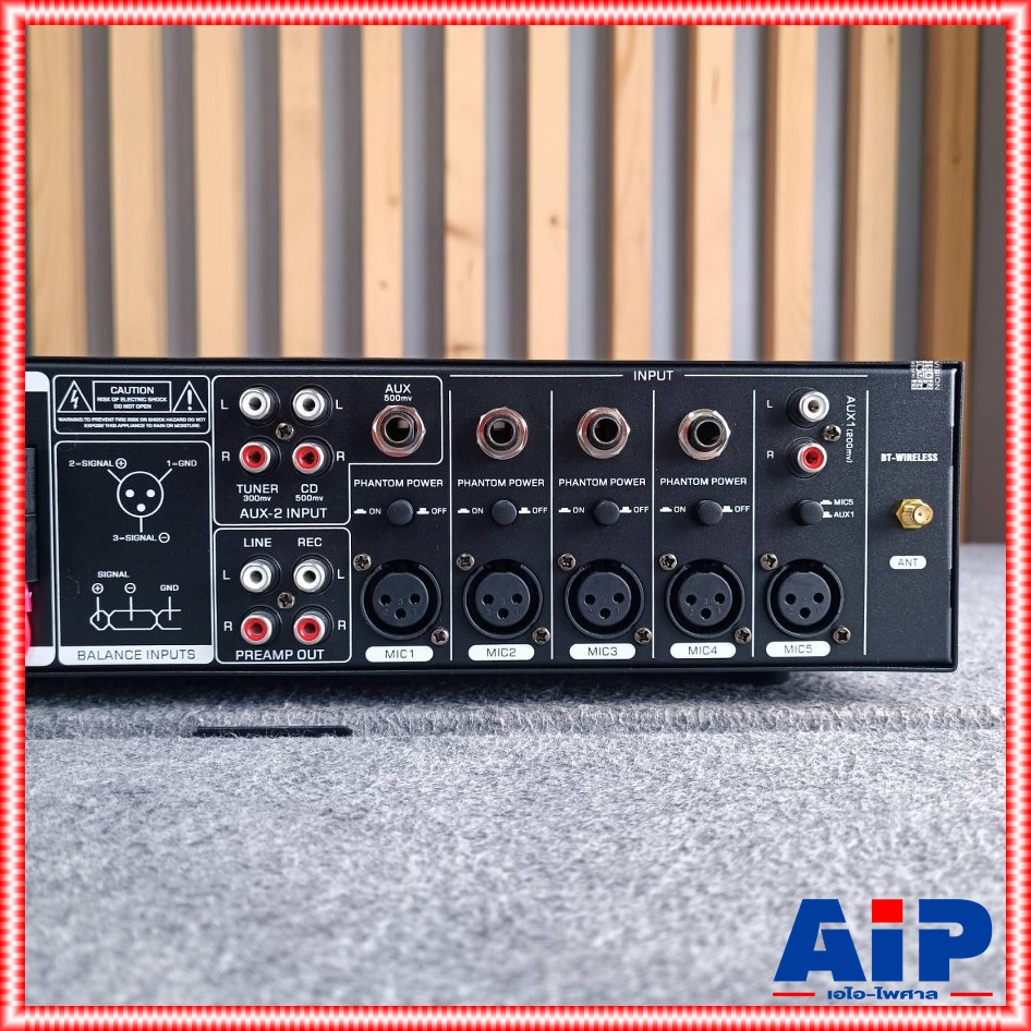 SOUNDVISION SA-150BT powermixer +++ เพาเวอร์มิกเซอร์ระบบประกาศ แอมพลิฟายเออร์ มิกเซอร์ เพาเวอร์มิกเซอร์ SA 150BT SA150BT เอไอ-ไพศาล