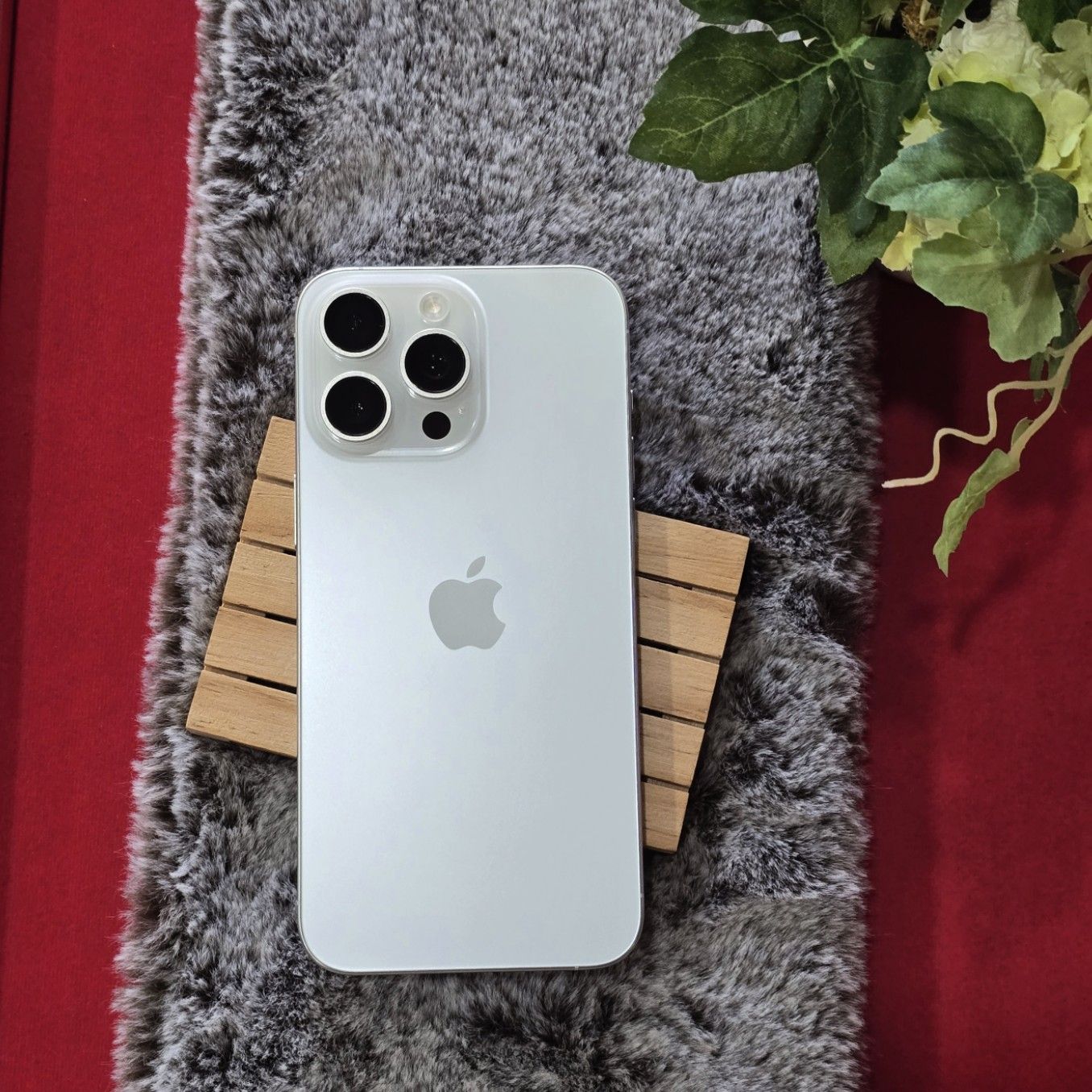 🌈🧸 เครื่องเดิมๆ❕️🎩iPhone 15 Pro Max 256GB White Titanium♦️ #ศูนย์แท้ ราคาคุ้ม❕️🎠 🧁