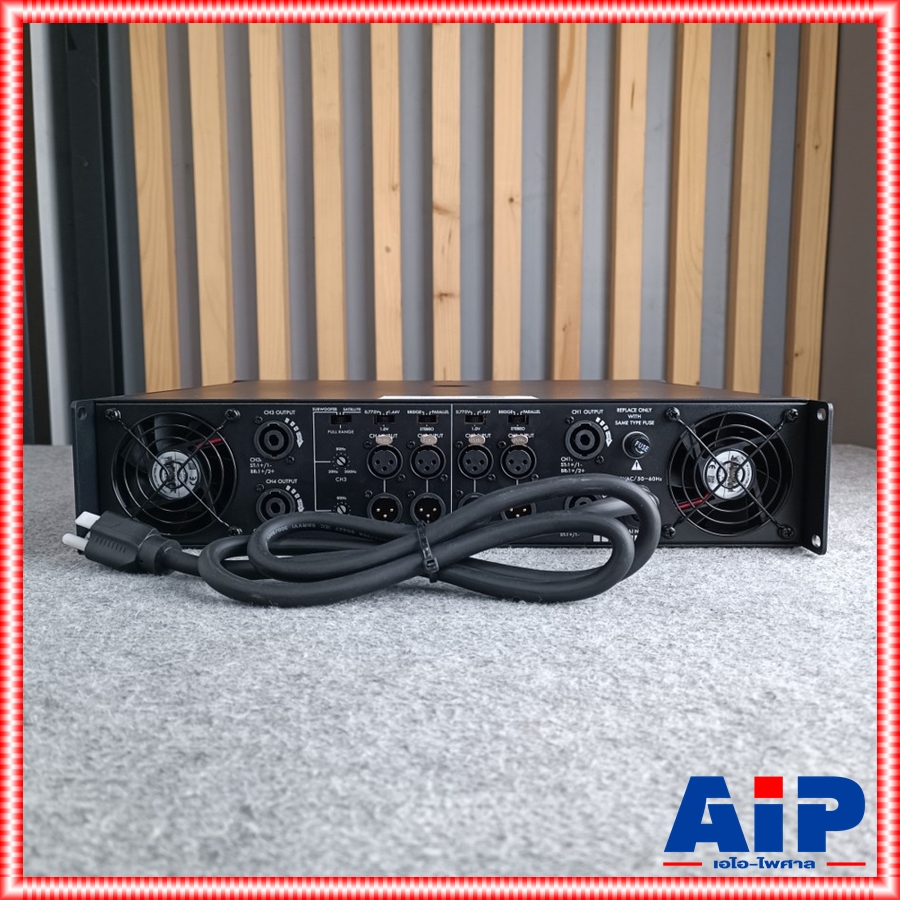 MICROTECH MT-4800S poweramp 4CH มี CROSS เพาเวอร์แอมป์คลาส H มีครอสปรับความถี่ กำลังวัตต์ 800W ที่ 8โอห์ม MT 4800 S ไมโครเทค mt4800s เอไอ-ไพศาล