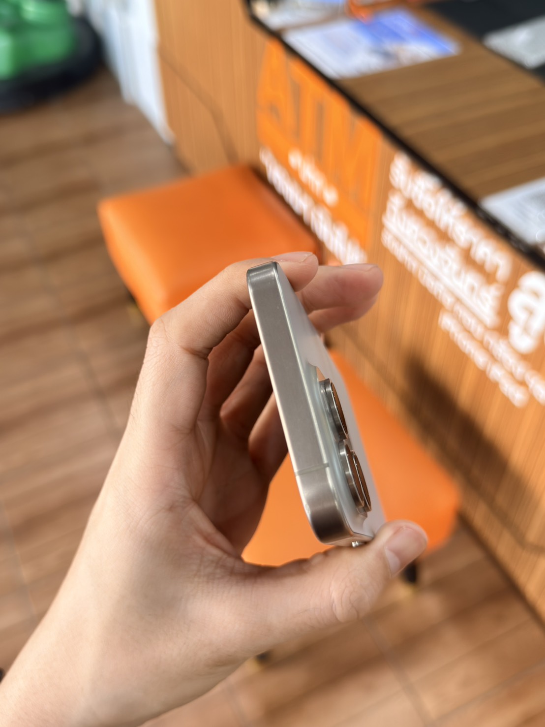 🧸 iPhone 15 Pro 256GB Natural Titanium 🧸 🤩 i15P❕️#ศูนย์แท้ สภาพดี ราคาคุ้ม 🤳