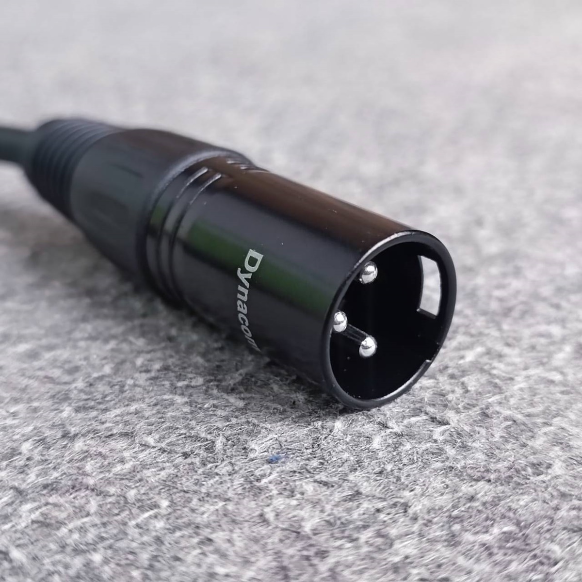 1เส้น ยาว15ซม. สายP.XLRออกP.XLR J021 dynacom 15เซน สีดำ ผู้-ผู้ สายทด สายสัญญาณ CANNON ผู้ -ผู้ สายบาลานซ์ เอไอ-ไพศาล