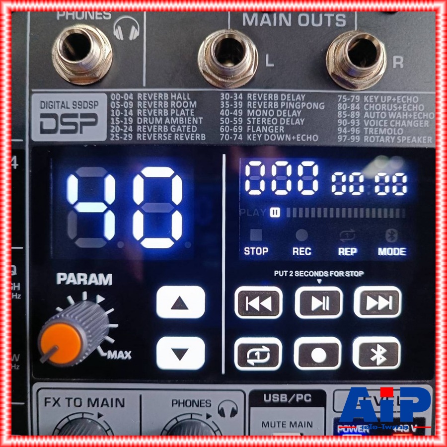 PROEUROTECH SD-4FX MIXER มิกซ์ มิกเซอร์ MIX เครื่องเสียง เครื่องปรับแต่งเสียง มิกซ์ PRO EUROTECH SD 4FX SD4FX เอไอ-ไพศาล