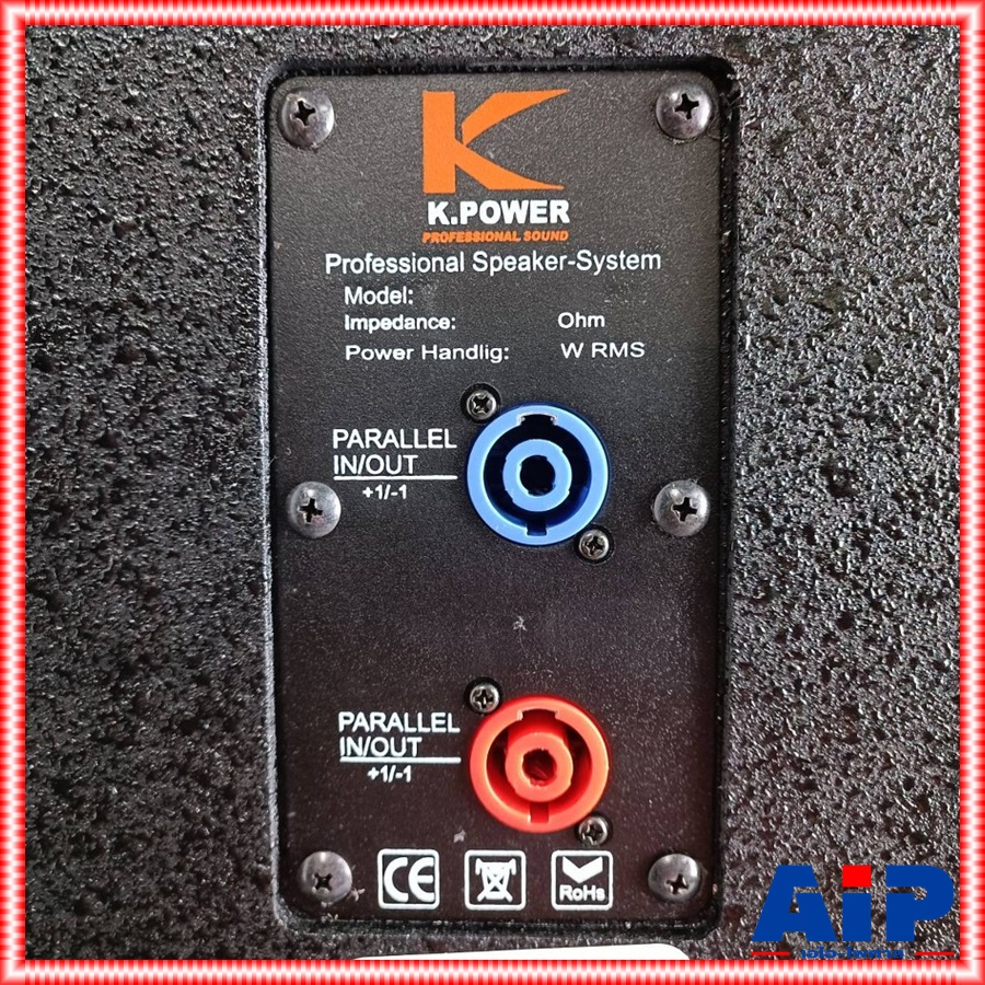 K.POWER B-1000 ตู้ลำโพงซับ 15นิ้ว ไม้อัดแท้ ตู้ลำโพงซับเบส ตู้ลำโพง K POWER B 1000 ซับวูฟเฟอร์ KPOWER B1000 เอไอ-ไพศาล