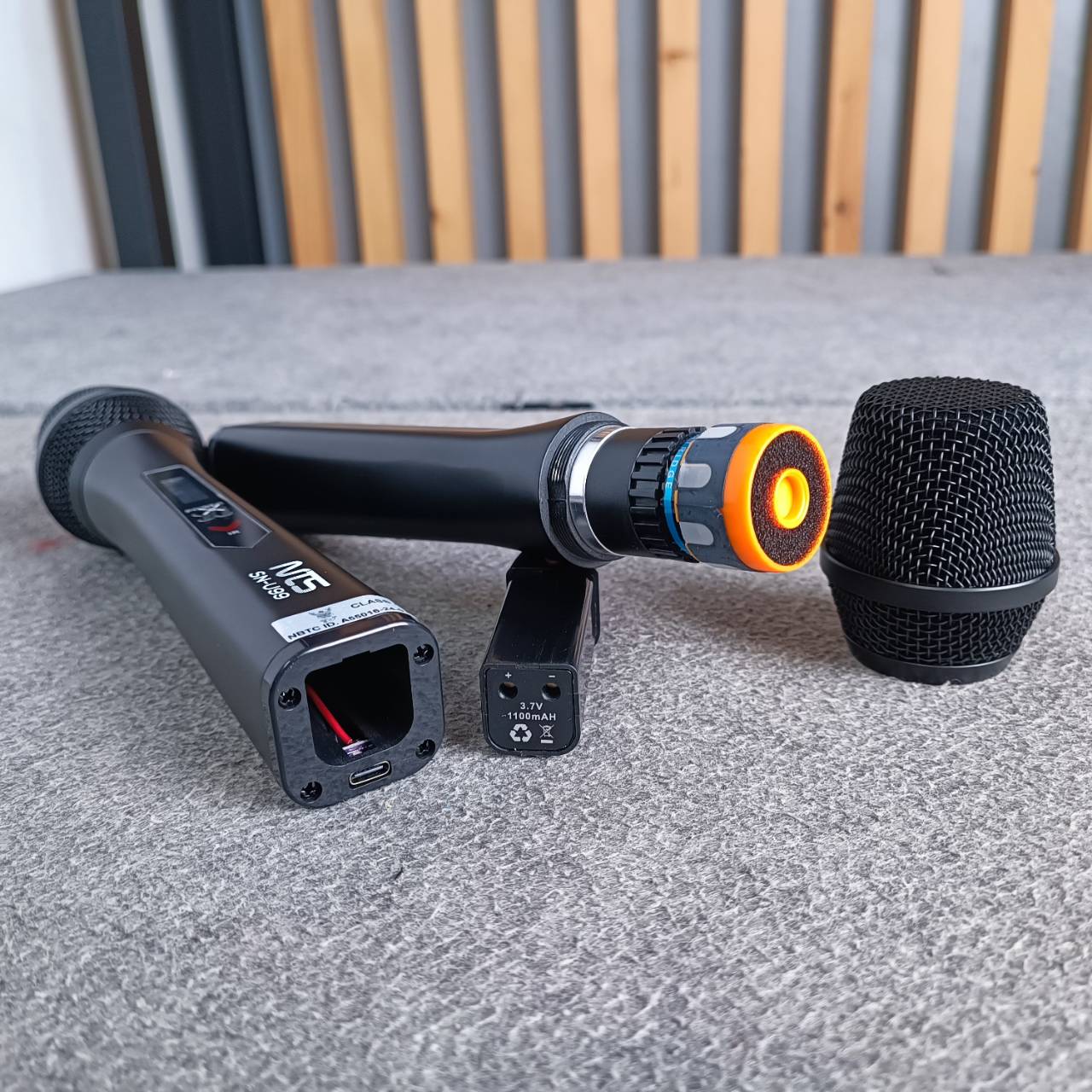 NTS SN-U99 ไมค์ลอยคู่ UHF ชาร์จแบตได้ ไมโครโฟน ไมโครโฟนไร้สาย SN U99 เอ็นทีเอส SNU99 เอไอ-ไพศาล