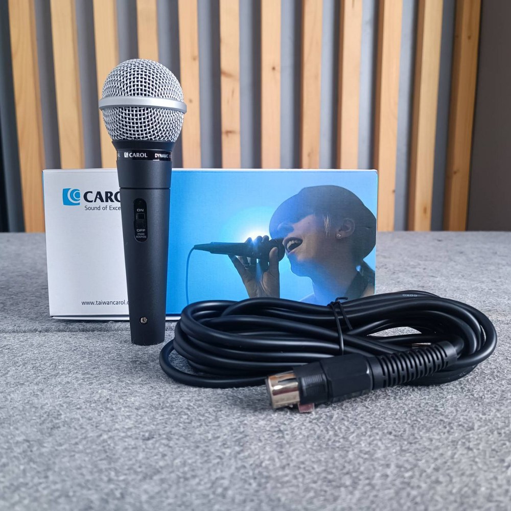 Carol GS-55 ไมค์ Dynamic Microphone ไมค์สาย ไมค์โครโฟน แบบสาย GS 55 GS55 เอไอ-ไพศาล