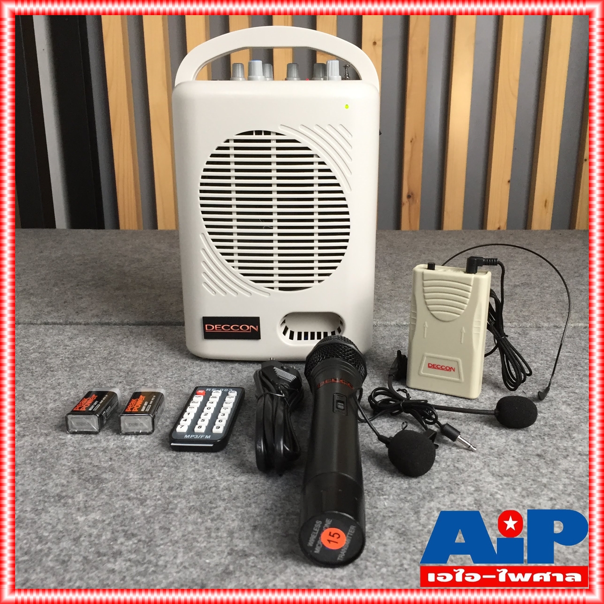 DECCON PWS 210U เครื่องช่วยสอน+ช่องUSB/SD CARD ตู้ช่วยสอน เครื่องช่วยสอน ลำโพงช่วยสอน PWS210U PWS 210 U PWS-210 U +++