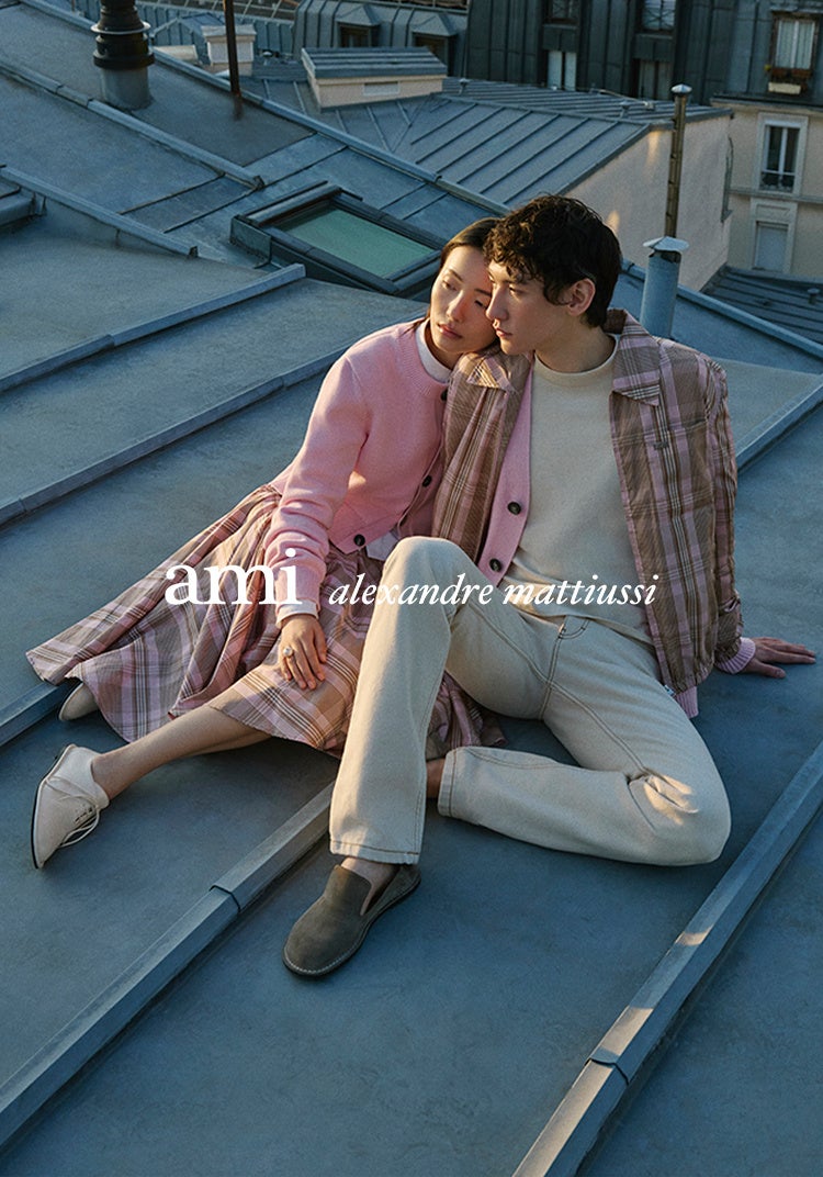 **do** เสื้อคาดิแกน Ami ปักหัวใจนูน มีคอวี และ คอกลม ให้เลือก สินค้าใหม่ ของแท้