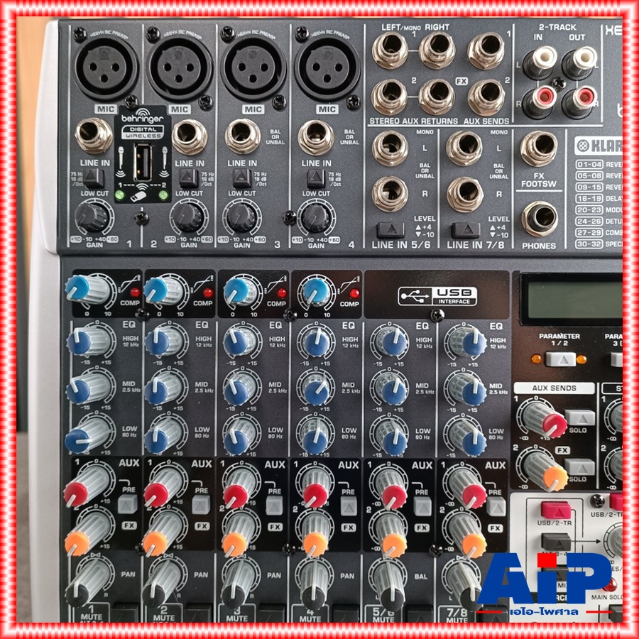 BEHRINGER QX-1204USB mixer MIX QX1204USB QX 1204USB เครื่องเสียง เครื่องปรับแต่งเสียง QX-1204 มิกเซอร์ มิกซ์ QX 1204 USB เอไอ-ไพศาล +++