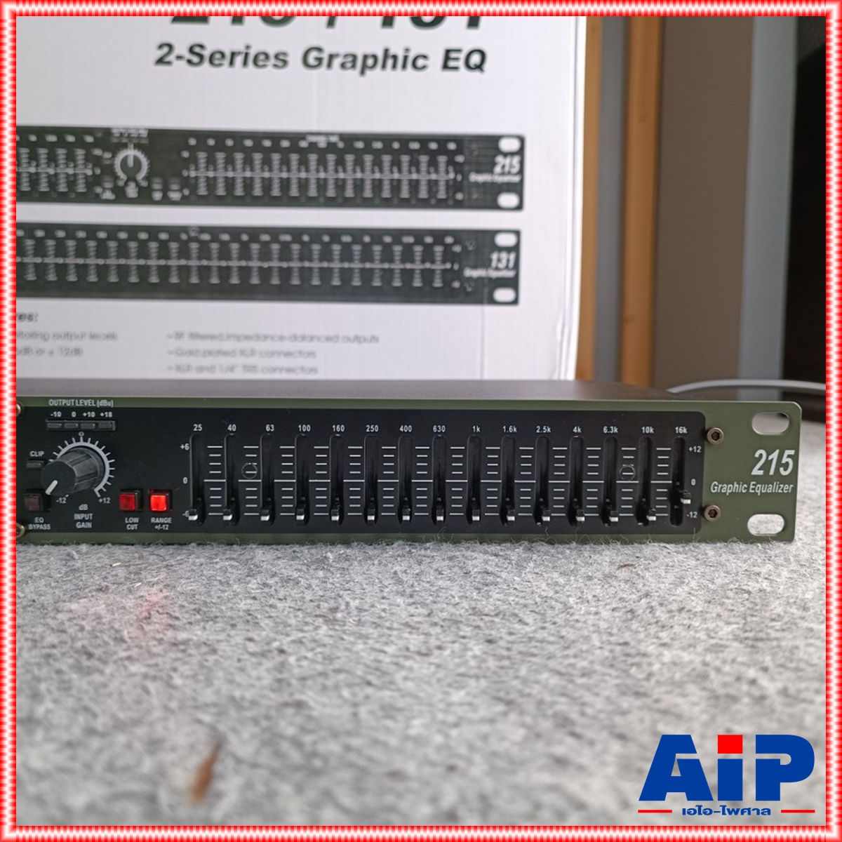 TADA 215XL EQ TADA EQ215 EQ-215 อีคิว อีควาไรเซอร์ อุปกรณ์ ปรับแต่งเสีียง ทาดา เครื่องปรับแต่งสัญญาณเสียง Stereo Graphic Equalizer TADA 215 เอไอ-ไพศาล