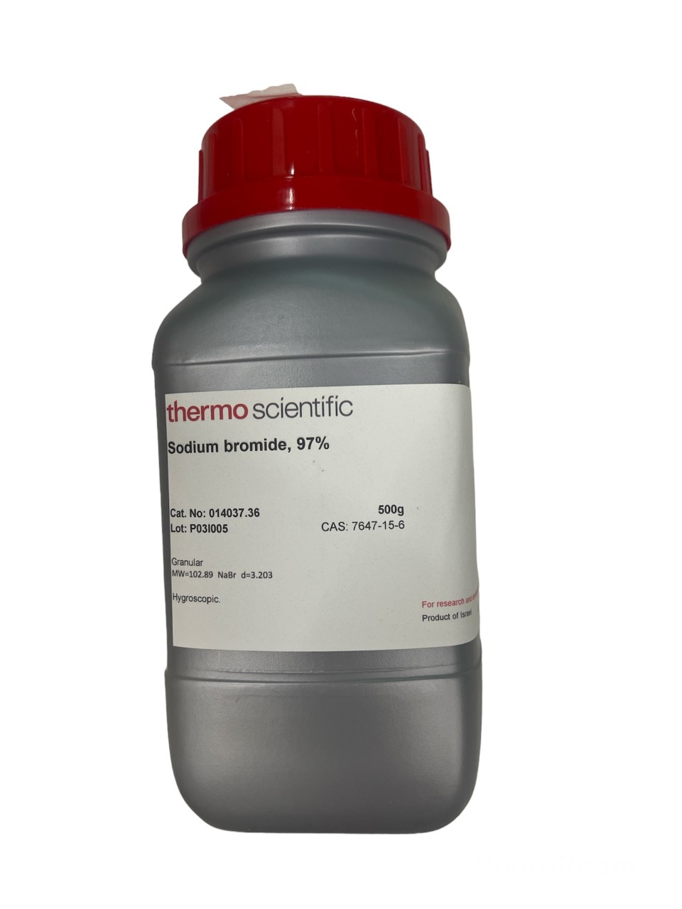 Sodium Bromide 97%, 500 g -Thermosceintific USA