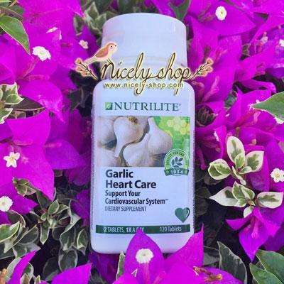 Nutrilite Garlic Heart Care บรรจุ 120 tablets กระเทียมจะช่วยบำรุงสุขภาพ Garlic ไม่มีกลิ่นฉุน
