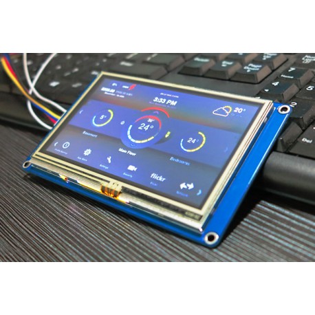 4.3" Nextion NX4827T043 HMI Intelligent Smart Serial Touch TFT LCD Module Display Panel