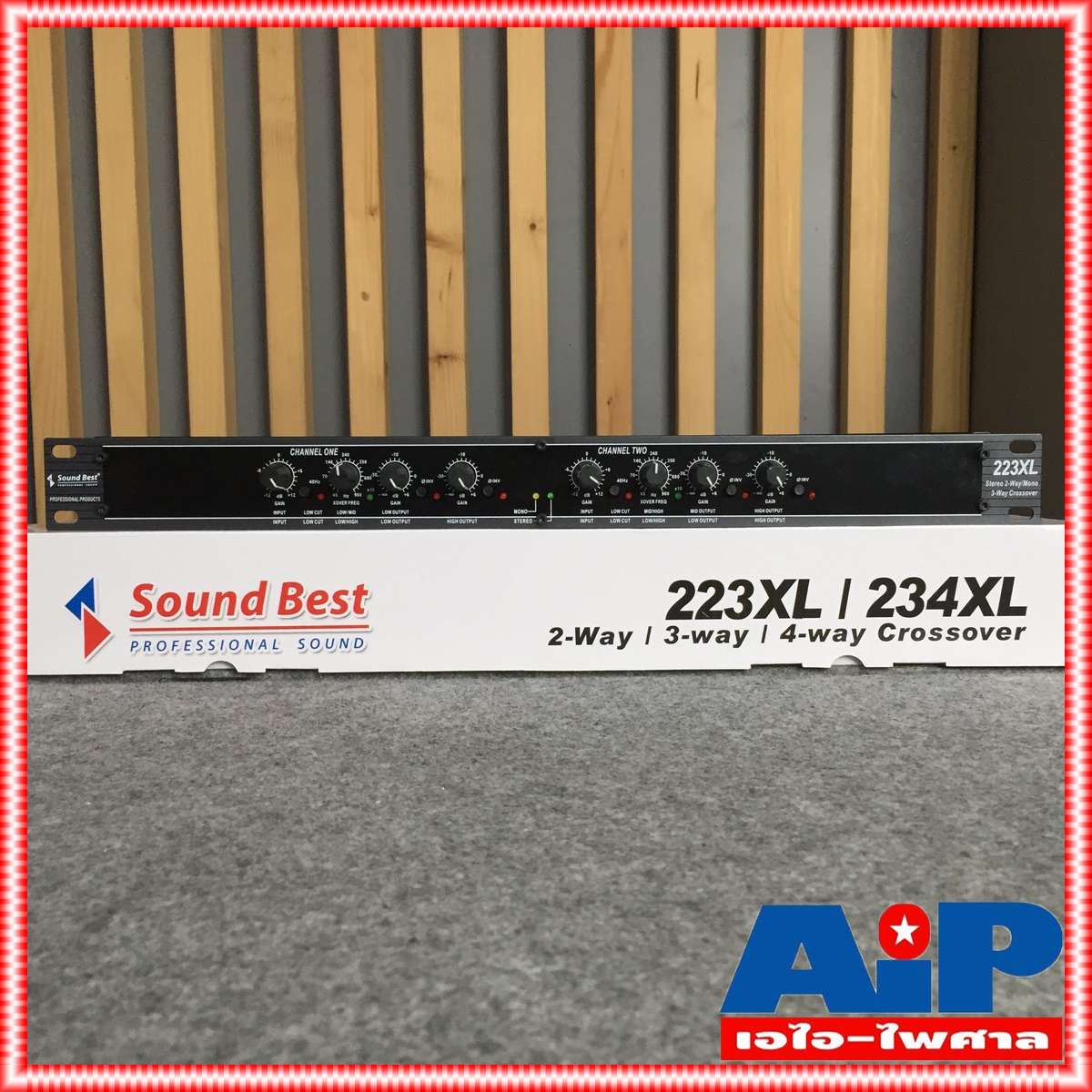 SOUNDBEST crossover Sound best 223XL ซาวด์เบส ครอสโอเวอร์ รุ่น 223 XL ครอส2ทาง ครอส 2ทาง เอไอ-ไพศาล +++