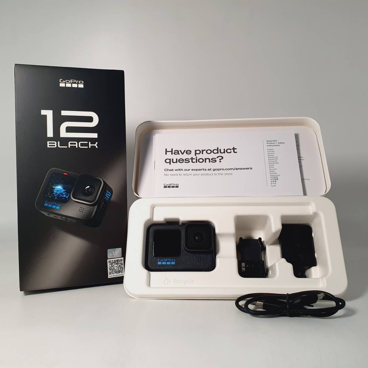 🐳 Gopro HERO 12 Black 🐳 🦕🌻 ห้ามพลาด!! GoPro 12 จอ Touch Screen ราคาสุดคุ้มม!! 🦕🌻