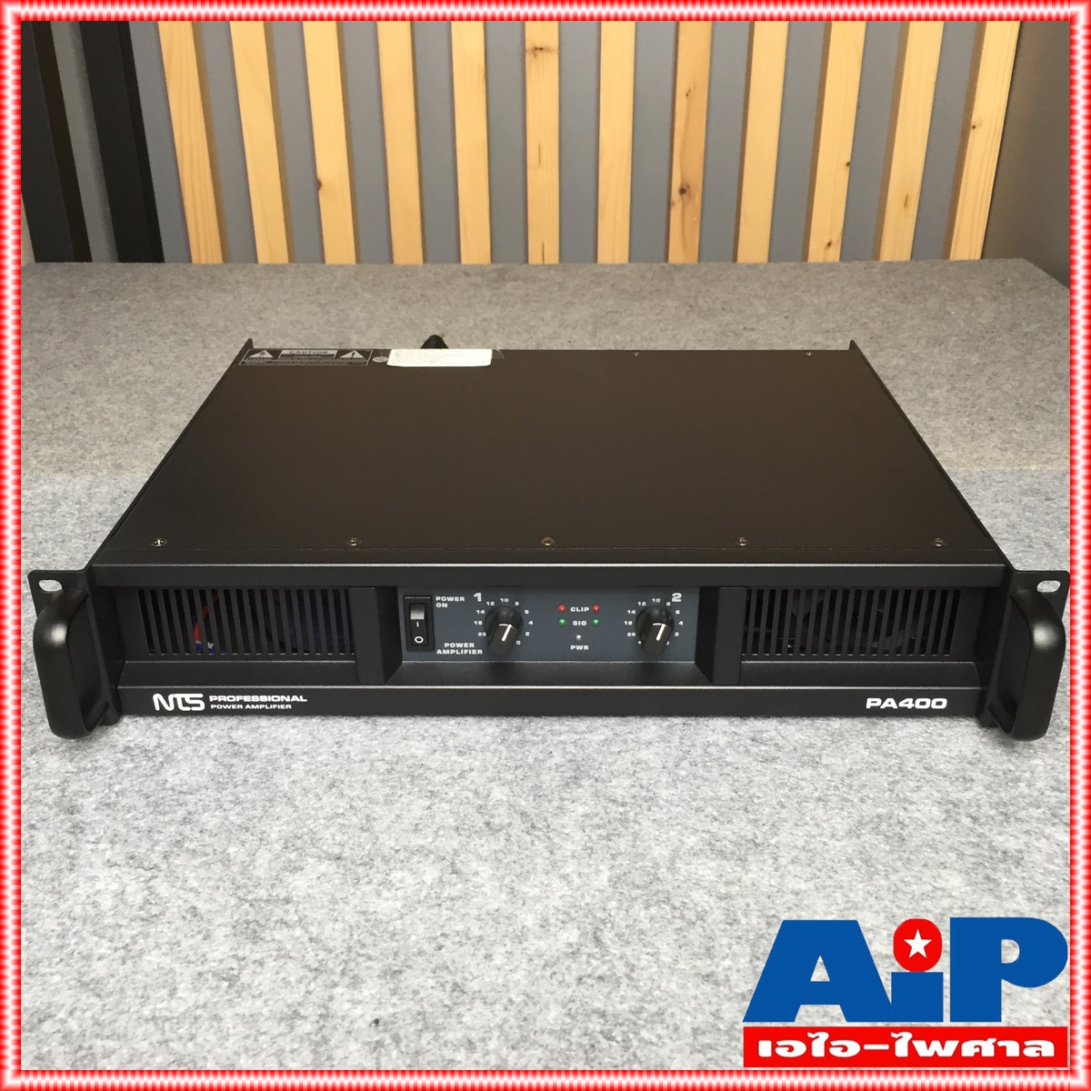 NTS pa400 poweramp เพาเวอร์แอมป์ AMP แอมป์ เครื่องเสียง แอมป์ขยายเสียง เครื่องขยายเสียง เอไอ-ไพศาล