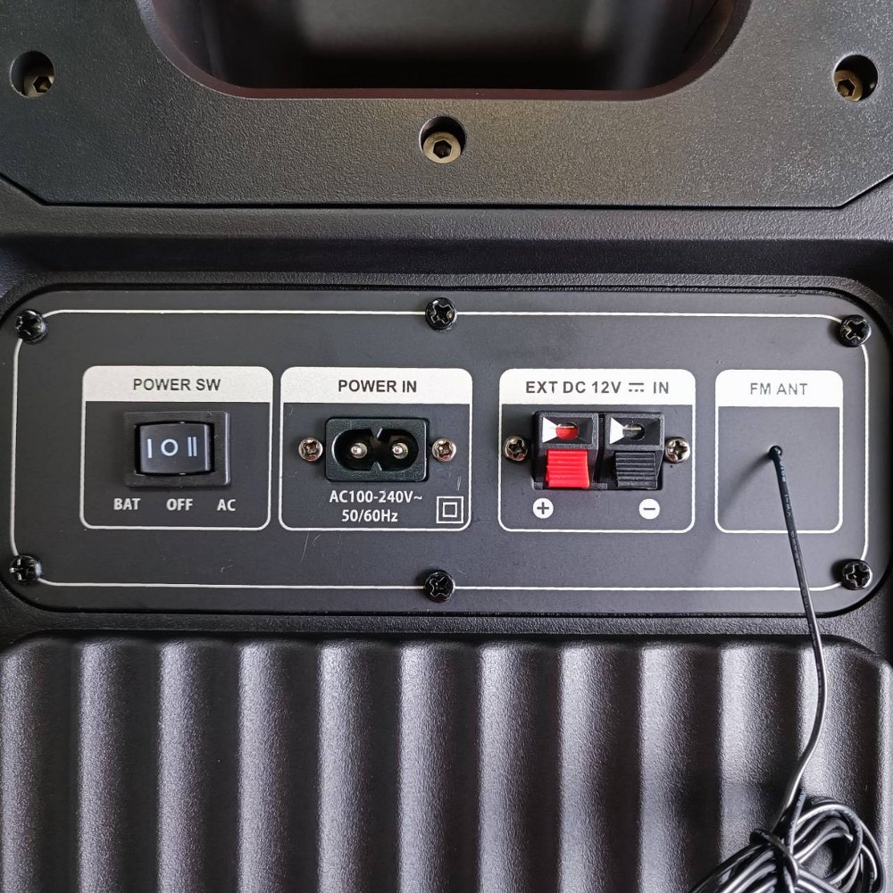 PROEUROTECH KF-10SE ตู้ลำโพง PARTY 10นิ้วx2 พร้อมไมค์ลอย KF 10SE KF10SE ลำโพงล้อลาก+ไมค์ลอย ตู้ลำโพงมีแอมป์ในตัว 10นิ้ว 2ทาง มีไฟกระพริบตามเสียงเพลง PROEURO TECH เอไอ-ไพศาล