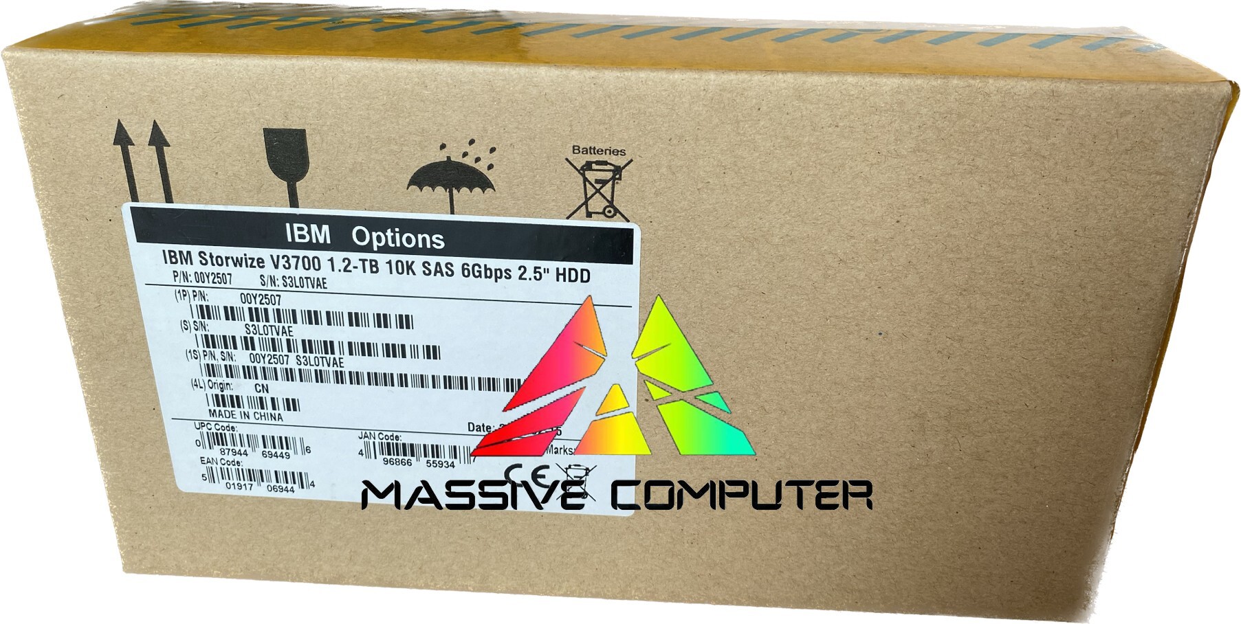 00Y2507 IBM 1.2TB 10.000 rpm 6Gb SAS 2.5 HDD ราคา ขาย ราคาถูก จำหน่าย