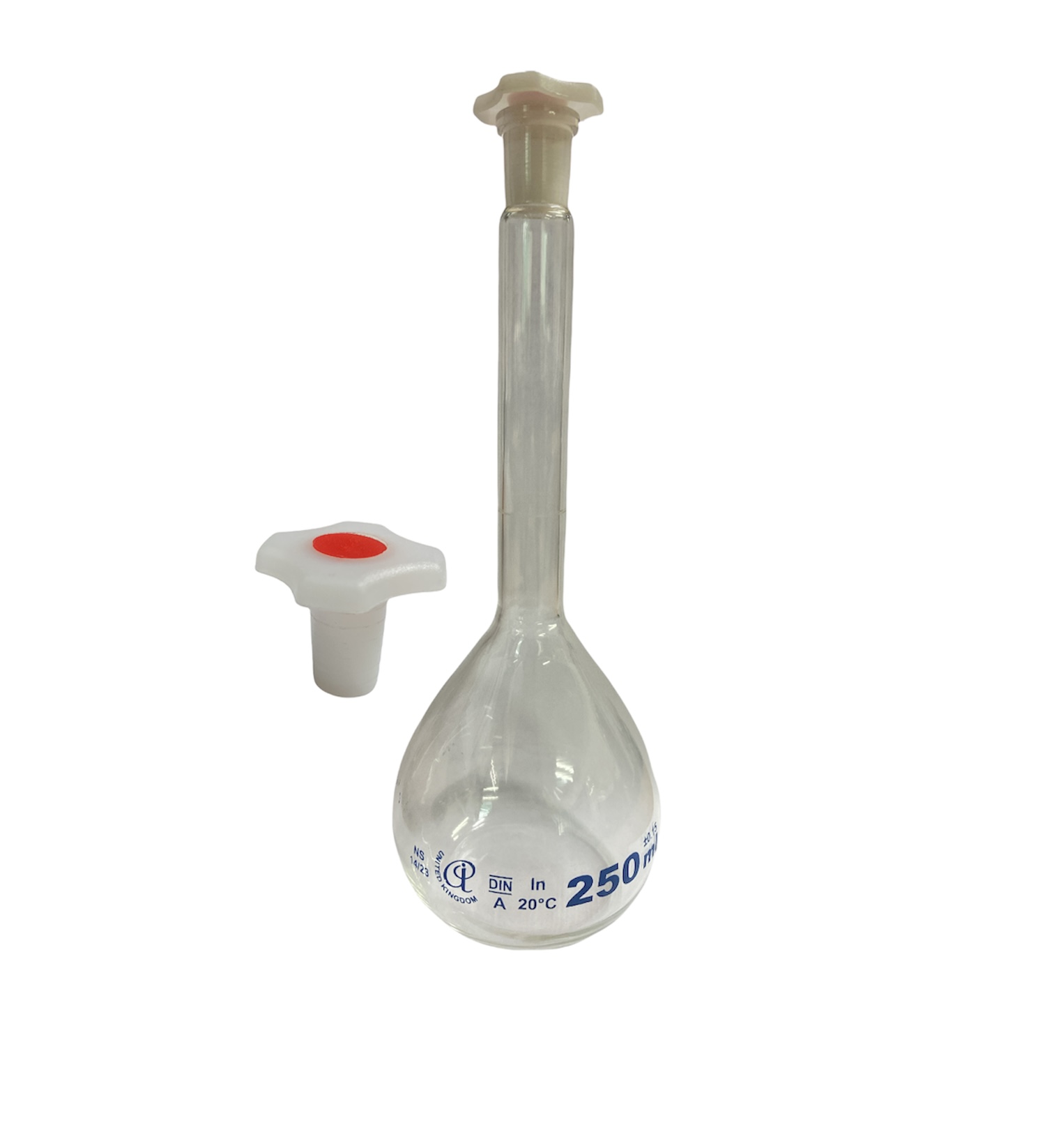 ขวดปรับปริมาตร (Flask, Volumetric Class A, Arco ) with Cer. ขนาด 5,10,25,50,100,200,250,500,1000,2000 มล