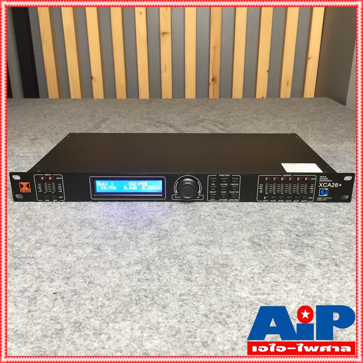 DB MARK XCA26+ Digital Speaker Controller ตัวตัดความถี่เสียง XCA 26+ XCA-26+ ครอสโอเวอร์ดิจิตอล ครอสโอเวอร์ ไดร์แร็ค +++