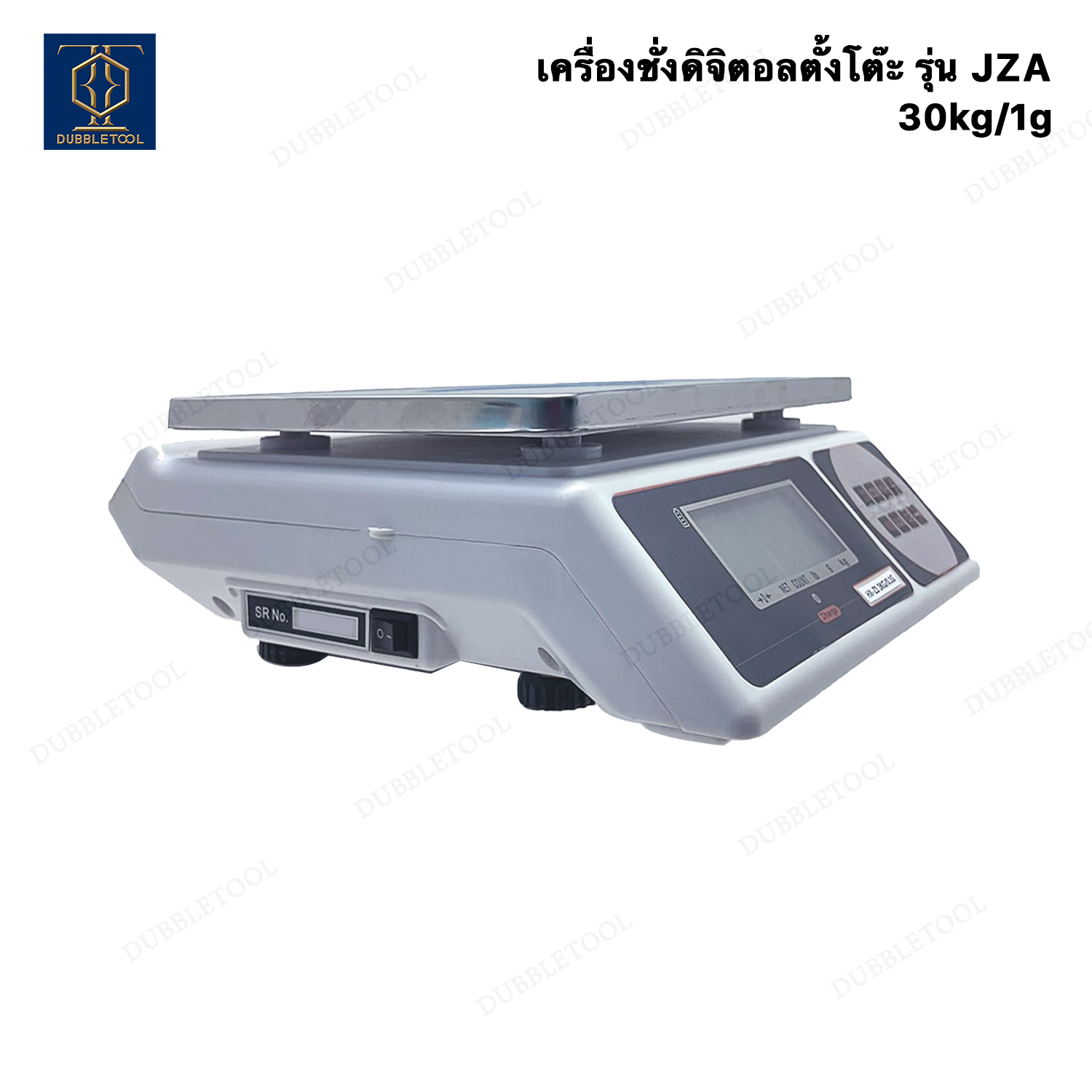 เครื่องชั่งดิจิตอลตั้งโต๊ะ รุ่น JZA 30kg/1g เครื่องชั่งดิจิตอล เครื่องชั่งพัสดุ เครื่องชั่งอาหาร มีแบตเตอรี่ในตัวชาร์จไฟได้ Electronic-Weighing Scale ACS JZA 30/1g