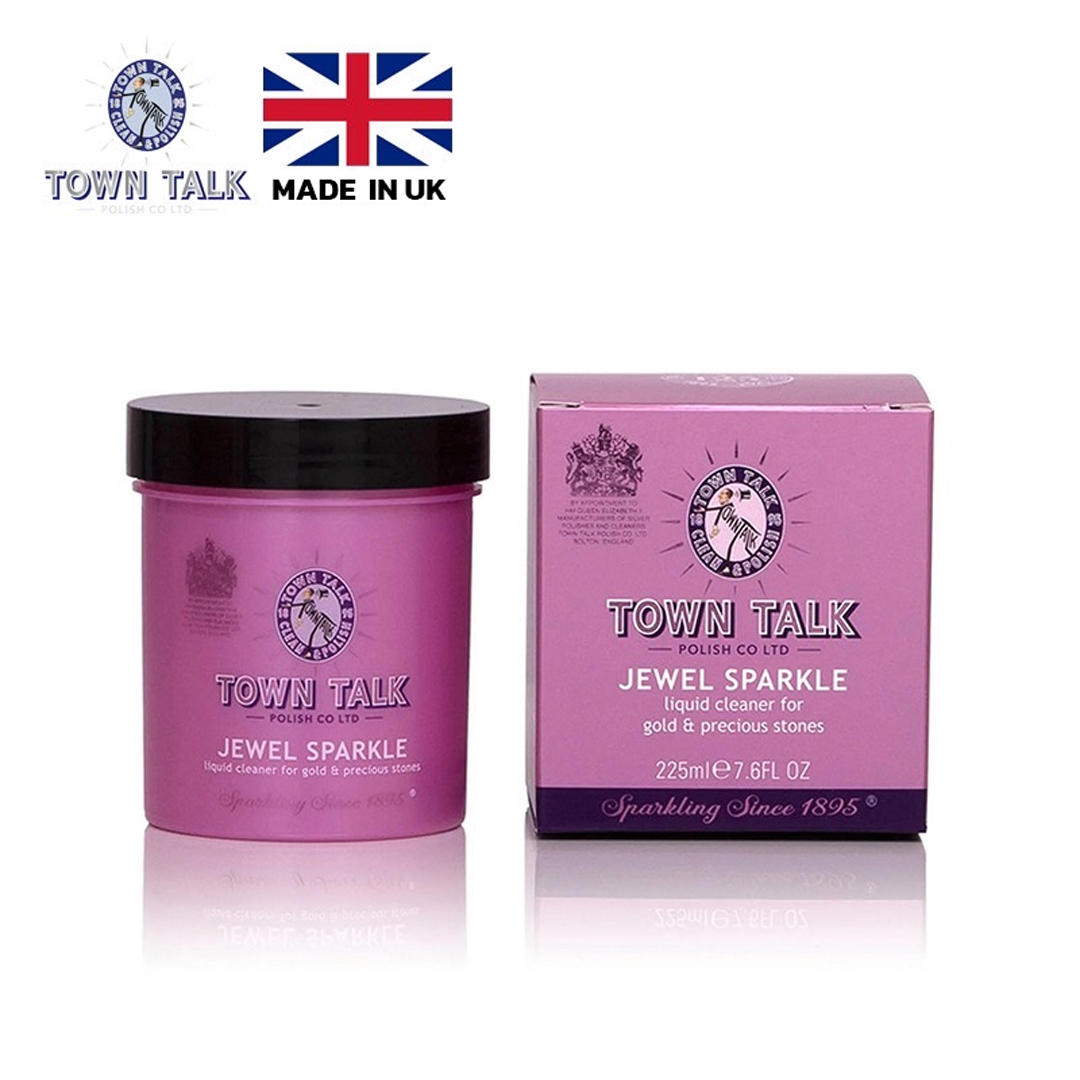 TOWN TANK liquid cleaner For gold น้ำยาล้างทอง น้ำยาล้างเพชรพลอย น้ำยาทำความสะอาดทองคำและอัญมณี ขนาด 225ML.